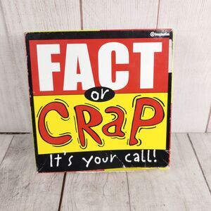 COMPLETE - Imagination's Fact Or Crap 'It's Your Call' Family Card Game - USED
